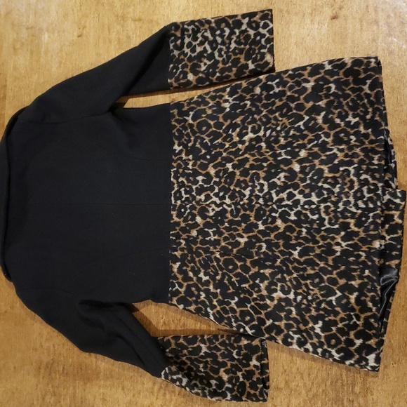 Saks Fifth Avenue Black Wool Blend Coat Medium - Picture 10 of 10